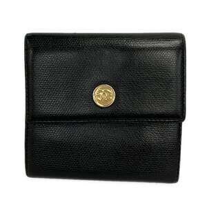 Chanel CC Button Double-hook Wallet